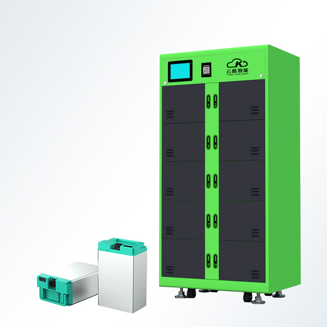 Customized 10 Slots Battery Swapping Station with Front-Maintenance Design Charging & Power Station