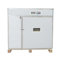 Prix usine – Incubateur entièrement automatique de 1056 œufs avec souffleur latéral, machine à couver 220V en acier inoxydable pour dindes