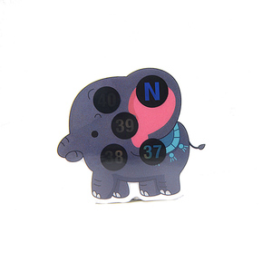 Bandelettes thermométriques frontales jetables à cristaux liquides pour enfants, bébés et adultes – <span class=keywords><strong>Indicateur</strong></span> <span class=keywords><strong>de</strong></span> fièvre médical à domicile - Product Image 6