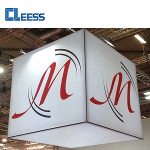 Modular nhôm Booth Frameless seg khung backlit Led triển lãm thương mại treo hiển thị dấu hiệu - Product Image 6