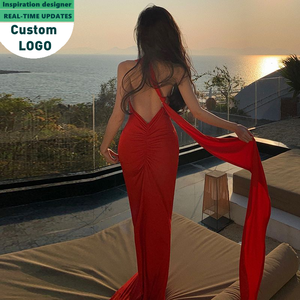 Nouvelle collection été 2025 : Robes longues élégantes asymétriques de créateur pour femme, qualité supérieure - Product Image 3