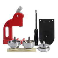 Vente en gros de haute qualité bricolage manuel presse à main bouton rond en métal insigne faisant la machine bouton fabricant Machine