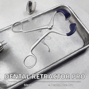 Juego de Instrumentos Retractores Bucales Dentales Manuales de Acero Inoxidable Profesional, Clase I, Alta Calidad, Certificación CE ISO, Uso Hospitalario - Product Image 2