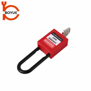 बॉययू हाई सिक्योरिटी एबीएस लॉकआउट सेफ्टी पैडलॉक मास्टर लोटो कुंजी इंसुलेशन अच्छी गुणवत्ता वाले ताले के साथ - Product Image 6