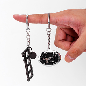 Porte-clés en métal avec porte-clés en métal de luxe, promotionnel, Halloween, <span class=keywords><strong>horreur</strong></span>, émail époxy, sublimation - Product Image 5