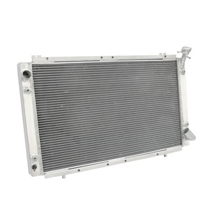 Radiador de Aluminio para Automóvil con <span class=keywords><strong>Tapa</strong></span> para Nissan Patrol Y60 GQ 4.2L TB42 TB42E Gasolina MT 1988-1997 - Product Image 1