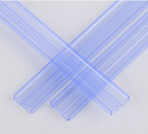 أنابيب PVC الملونة ذات الموضة الجديدة من المورِّد الصيني ذات جودة ممتازة أنبوب PVC الملون المرن على شكل T أنبوب بلاستيكي للتغليف - Product Image 4