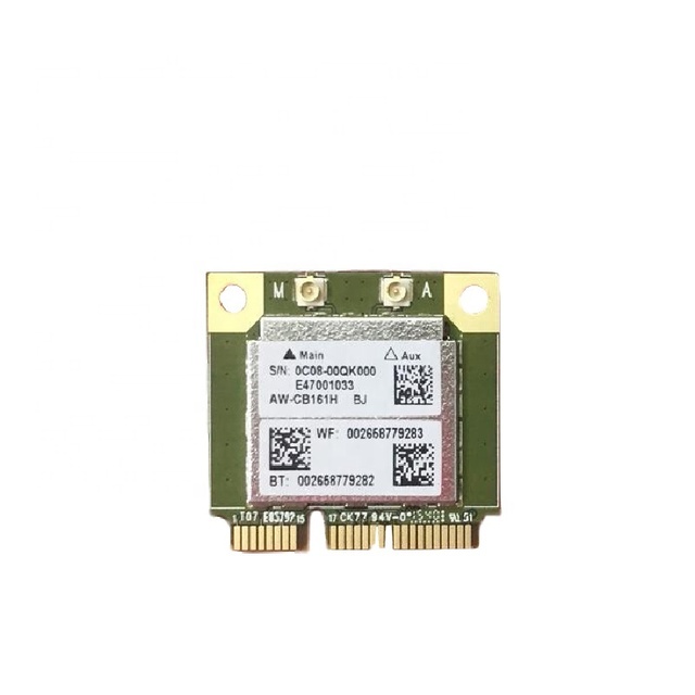 AW-CB161H for Realtek RTL8821AE Combo 802.11ac+4.0 WLAN PCIe Card