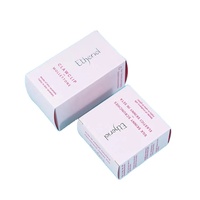 Boîte en carton kraft rigide imprimée de logo personnalisé petite boîte en carton boîte d'emballage cosmétique à pince à griffes