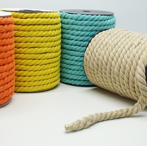 Cordón <span class=keywords><strong>de</strong></span> macramé <span class=keywords><strong>de</strong></span> algodón <span class=keywords><strong>de</strong></span> 10mm, soga suave para el hogar, bricolaje, macramé blanco y beige, decoración artesanal, <span class=keywords><strong>Kit</strong></span> <span class=keywords><strong>de</strong></span> colgador <span class=keywords><strong>de</strong></span> plantas <span class=keywords><strong>de</strong></span> macramé para jardín - Product Image 3
