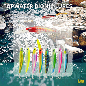 Leurre Minnow OEM, Appât Dur Bionique pour Eau Moyenne, 80mm/16g, Leurre Artificiel Réaliste Type Crayon, en ABS et Acier Carbone de Haute Qualité - Product Image 3