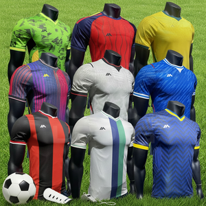 Maglia da Calcio Personalizzata in Poliestere per Uomo, Uniforme da Calcio Vintage Personalizzata, Stampa Digitale per Eventi Sportivi - Product Image 1