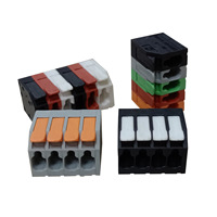 Bloc de bornes rapide en cuivre de haute qualité 32A, 2-10 broches, 4-20 points, à connexion tactile pour carte PCB et transformateur