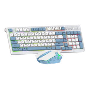 <span class=keywords><strong>Clavier</strong></span> et <span class=keywords><strong>souris</strong></span> filaires USB OEM ODM pour jeux, combo complet, <span class=keywords><strong>clavier</strong></span> de jeu filaire personnalisé 82 touches 98 touches et ensemble <span class=keywords><strong>souris</strong></span> - Product Image 2