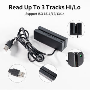 เครื่องอ่านแถบแม่เหล็ก <span class=keywords><strong>POS</strong></span> รุ่น Effon MSR100 เชื่อมต่อผ่าน USB รองรับบัตรเครดิต บัตรเดบิต และบัตรประชาชนไทย ใช้ได้กับระบบจัดการธุรกิจ - Product Image 4