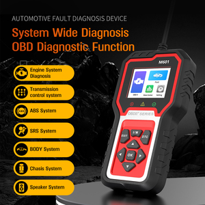 M601D 40000 Plus DTCs อ่านและล้างข้อมูลได้ทั้งหมดในเครื่องเดียวสำหรับรถยนต์ รองรับ Obd2 รองรับการติดตั้งโปรโตคอลส่วนตัวตามรุ่น - Product Image 4