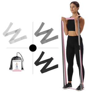 <span class=keywords><strong>2020</strong></span> nouveau Design Logo Personnalisé Gym Boucle D'exercice Butin Bandes Tissu Tirez Aider Longues Bandes de Résistance - Product Image 2