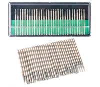 Jeu de forets électriques pour la sculpture des cuticules dentaires et des ongles, outil de meulage, 30 pièces