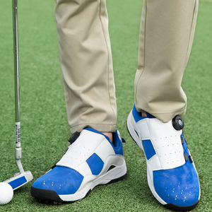 Zapatos de Golf Impermeables para Hombre y Mujer, con Hebilla Giratoria, con Púas, Transpirables, Antideslizantes, Ligeros, Duraderos, para Entrenamiento al Aire Libre, Venta al Por Mayor - Product Image 5