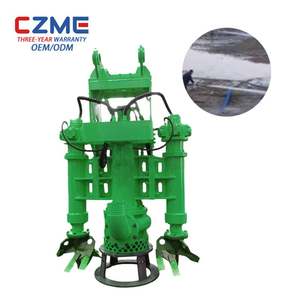 Bomba Sumergible Centrífuga para Lodos CZME, Excavadora Hidráulica Vertical para Dragado de Arena, Bomba Sumergible para Aguas Residuales con Agitador - Product Image 1