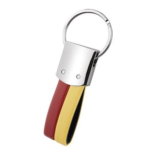 Llavero de Fútbol PU Amarillo/Rojo, Accesorios Sin Caja - Product Image 2