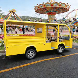 Carro Eléctrico de Nueva Energía Personalizado, Autobús Turístico Inteligente con Batería de Litio para Turismo en Resorts - Product Image 3