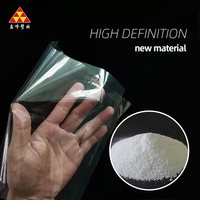 Rouleau de film PVC perforé personnalisé pour emballage thermorétractable, idéal pour les bouteilles de boissons et les contenants alimentaires.