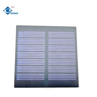 Panneau solaire flexible laminé thermiquement PET 3.5V pour extérieur, chargeur solaire ZW-5757-PET, panneau solaire photovoltaïque portable 0.4W