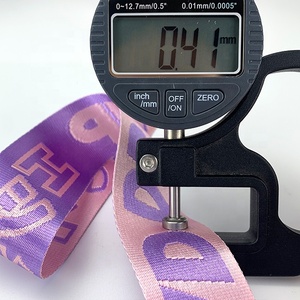 Giang Thành Nhà Máy Giá Hỗ Trợ Tùy Chỉnh Debossed Sáng Bóng Dây Đeo Đàn Hồi Căng Cao Có Thể Điều Chỉnh Vải Cho Đồ Lót Đàn Hồi - Product Image 3