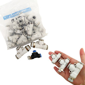 Conectores Rápidos para Líneas de Aire Tipo T PD, Rosca Macho de 8mm 10mm -001 - Product Image 5