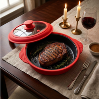 Moule de cuisson en silicone pour micro-ondes, épaisseur 1,5 mm, antiadhésif, résistant à la chaleur, écologique, compatible lave-vaisselle et four, jetable