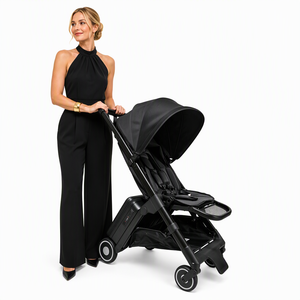 Klappbarer Kinderwagen für Babys Aluminiumlegierungsrahmen 15kg Flugzeugtauglich Innen- und Außenbereich Gepäck-Kinderwagen - Product Image 1