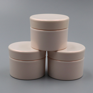 Tùy chỉnh vòng <span class=keywords><strong>100ml</strong></span> trắng kem Jar chăm sóc da Lotion <span class=keywords><strong>Tank</strong></span> Rỗng Mỹ phẩm bao bì kem có thể với nắp - Product Image 1