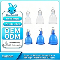 Ventouses d'extension pénienne d'usine, accessoire pour extenseur pénien, protection du gland, ventouse à vide BlueRabbit OEM ODM, ventouse de traction masculine