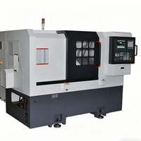 Tour CNC à banc incliné haute vitesse pour le traitement de composants de précision en acier inoxydable et alliages