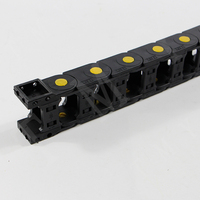 Protecteur de câble électrique en plastique CNC avec roulement Chaîne de câble électrique CNC en plastique