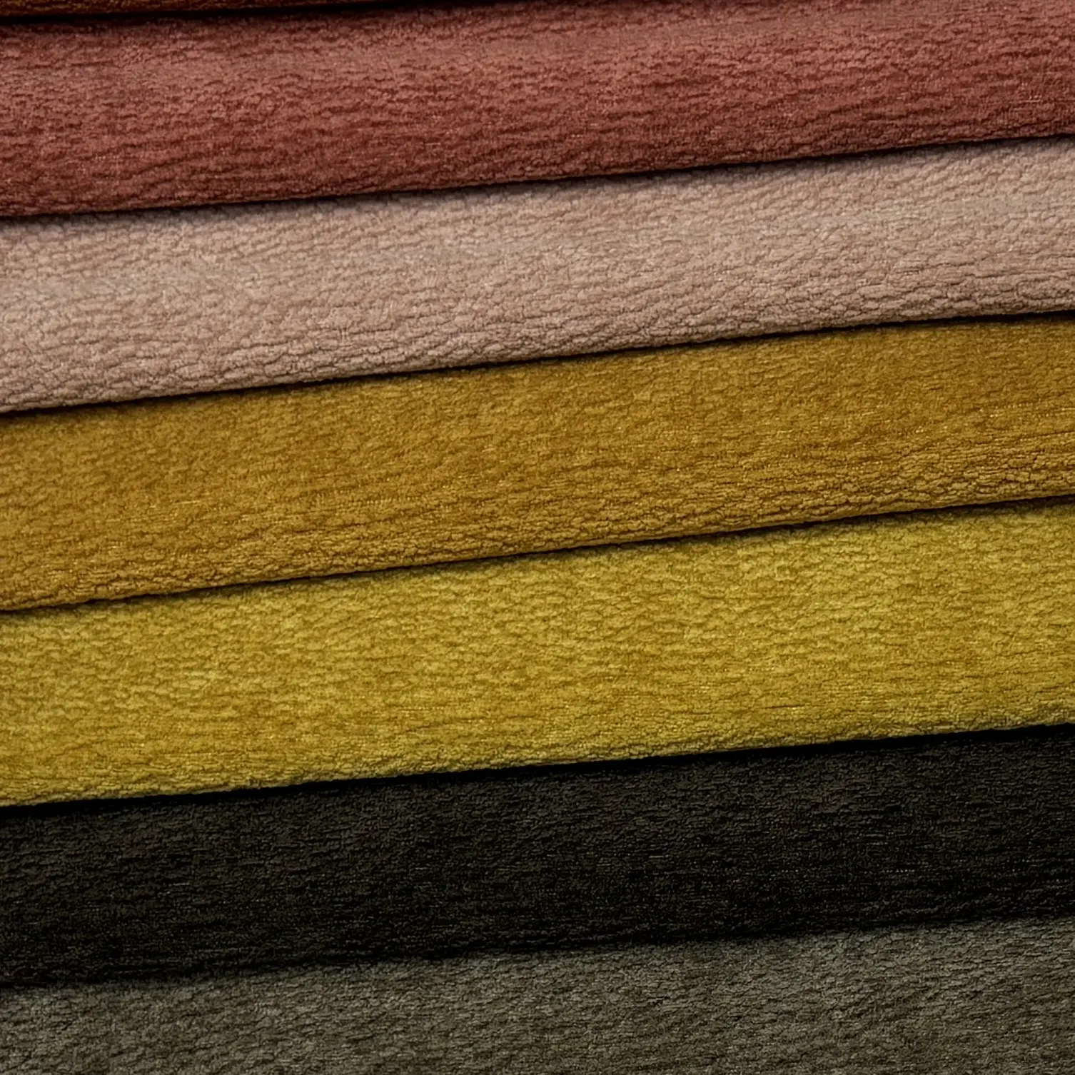 Weipai pabrik profesional grosir kain bahan harga pelapis kain Sofa Chenille untuk kain pakaian Sofa