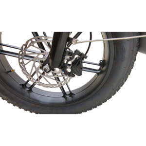 Vélo électrique pliable tout-terrain à pneus larges avec moteur arrière sans balais, cadre en aluminium, batterie au lithium 48V 18Ah, 250W-500W JUNFU FB19 - Product Image 5