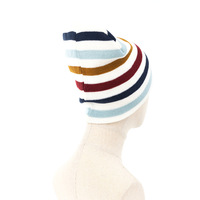 Bonnet en tricot côtelé en acrylique personnalisé, bonnet en cachemire tricoté d'hiver avec logo brodé, motif imprimé pour les voyages ou la plage