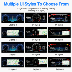 Navihua Nuevo para Chevrolet Equinox 17-23, Actualización de Panel de Instrumentos LCD con Sistema Linux, Carplay, Velocímetro Digital - Product Image 4