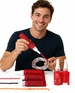 Sellador Anaeróbico de Alta Temperatura 510 515 518 para Juntas Planas, Fabricante de Juntas Anaeróbicas para Bridas Metálicas Rígidas, Cajas de Engranajes y Motores - Product Image 2