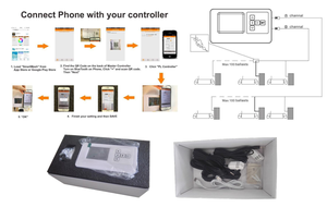 Nặng nhiệm vụ ai phát triển ánh sáng điều khiển Chin-Up 0-10V tín hiệu tương tự & 100-277V AC đầu vào điều khiển từ xa - Product Image 3