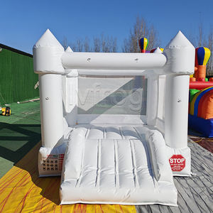 <span class=keywords><strong>Castillo</strong></span> Inflable Comercial Pequeño, Color Rosa, con Tobogán, Equipo de Diversión para Exteriores, Ideal para Alquiler - Product Image 6