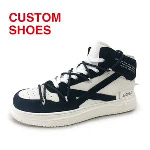 2024 Designers new design men's casual shoes High quality comfortable suede material high top walking shoes