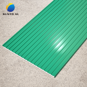 Sunto Hiện Đại Màu Xanh Lá Cây Nhôm Roof Bảng Điều Chỉnh Chống Thấm Nước Chống Cháy Bên Ngoài Kim Loại Vật Liệu Xây Dựng Cho Khách Sạn Bánh Sandwich Tường Phong Cách - Product Image 2