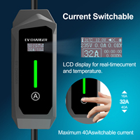 Meilleur prix pour chargeur EV portable AC 32A 7kW, adapté à l'Australie, pour la recharge de véhicules électriques à domicile et en extérieur, certifié IP65 CE