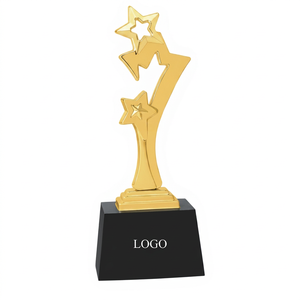 •High-quality star <b>trophy</b> with refined appearance Premium Metal Award with Luxury Finish for Achievement, Success . - Product Image 1