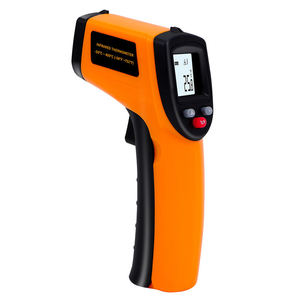 Pistolet thermique <span class=keywords><strong>infrarouge</strong></span> portable -50 ℃ ~400 ℃   Thermomètre laser numérique pour usage domestique, cuisine et industrie - Product Image 5