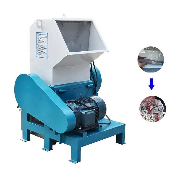 Factory price film recycling machine plastic pet bottle can crusher Plastic Crusher