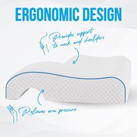 Coussin de bras respirant pour dormir, pour main gauche et droite, en mousse à mémoire de forme, pour couple
